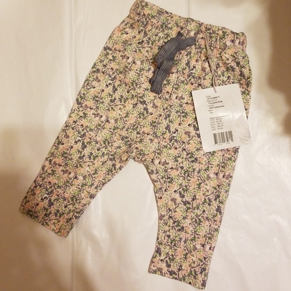 wheat baby girl pants